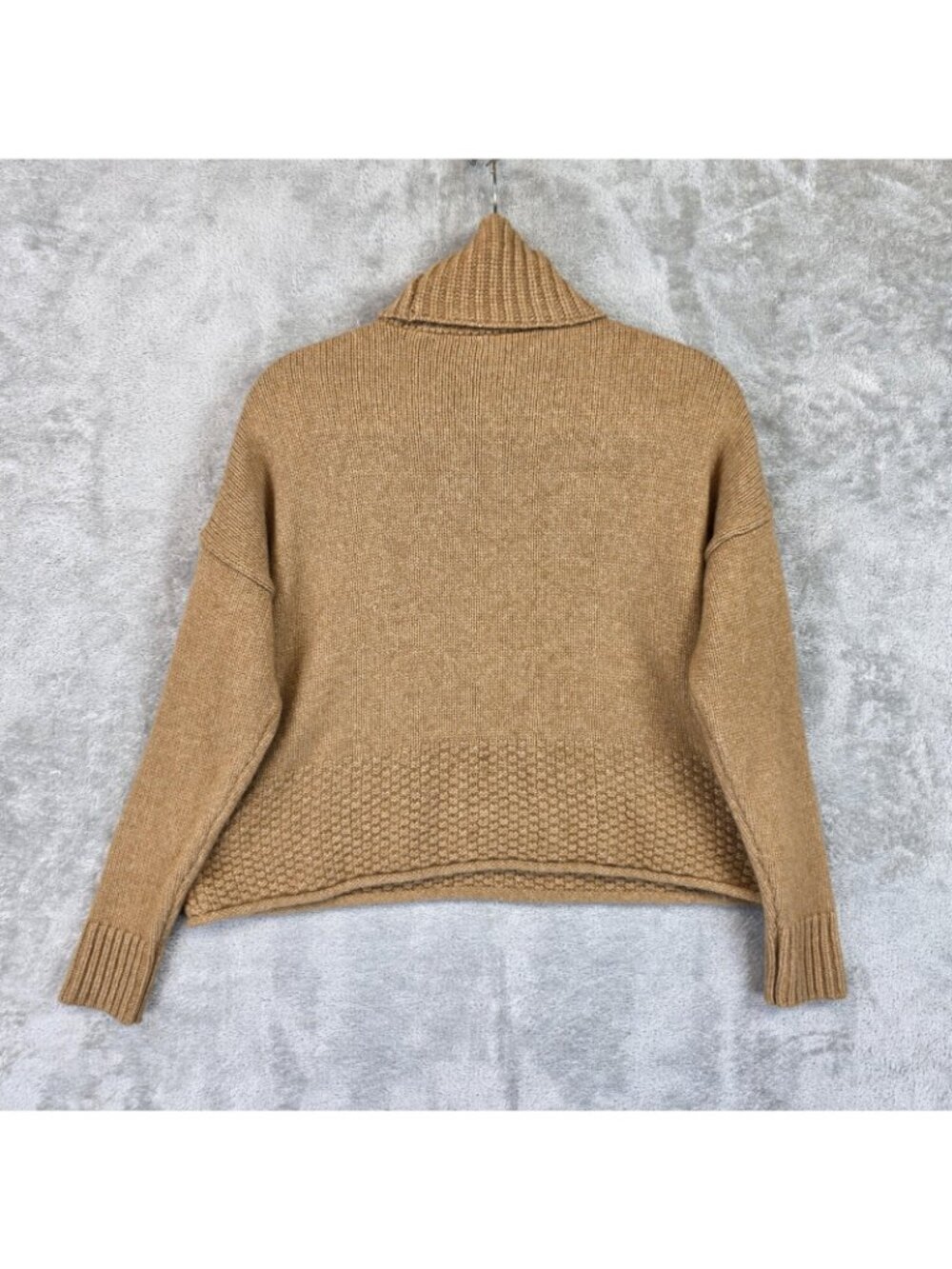 Madewell Sweater Womens XS Brown Chunky Turtleneck Long Sleeve Knit Pullover - Picture 2 of 12